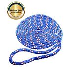 0100816002 Dock Line And Mooring Rope Blue White Red 760625960027