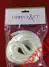 049138 Cordcraft Fender Line Pair 3 8 X 5 White Braid On Nylon Boat Rope 013893491381