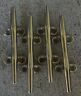06-14hv Unbranded Stainless Steel Standard Boat Cleats New Lot Six Inch