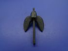 063713302311 Unbranded Cast Iron Drag Anchor Black One Pound