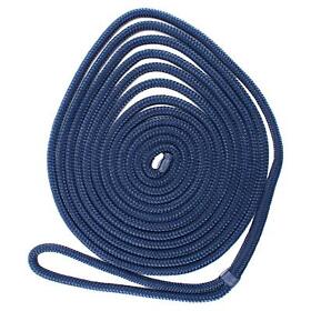 Ab-0485-cb 1/2inch 15ft Braid On Nylon Dock Line Moor Rope Boat Marine Cadet Blue