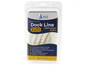 Db-174 1/2inch X 25foot Tw Dockline 3 Strand