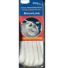 110 Custom Cordage Double Braid Dock Line White 814546011105