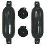 1436493 Black Boat Fender Protector Set Out Door Water 683121436493