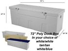 15-72 Omc Poly Boat Dock Deck Pool Outdoor Patio Storage Box