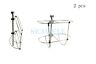 1601338 Seawell Set Pc Stainless Steel Fender Holder Boat Double Rack