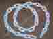 2115-white Greenfield White Anchor Chain 1 4 X Vinyl Coated Boat Anchoring Made In Usa