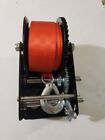 Thwb2500-rs 2500lb Boat Trailer Winch With 8m Red Strap Heavy Duty Steel Construction Hand W
