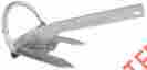 Mfd-anch-wg22 28-40 Hurricane Boat Anchors 22lb Fully Welded Galvanized Steel Anchor For Boats 2 1 Scope