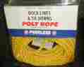 2804866 Peerless Chain Co Dock Lines Tie Downs 3 8 Twisted Poly Rope 50
