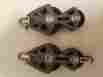 29925031bk Lewmar Set Of Two 60mm Synchro Fiddle Blocks
