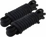 Ab-0724-bk02 2pcs 3/4inch 30ft Double Braid Nylon Boat Dock Line Rope Marine Mooring In Ca