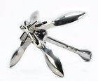 3.3lbs Ss-foldanchor-1.5kg Amarine-made High Quality 316 Steel Stainless Folding Grapnel Anchor