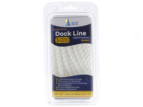 Db-178 3/8inch X 20foot Tw Dockline 3 Strand