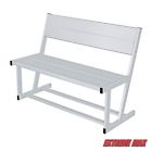 3006.6641 Extreme Max Anodized Aluminum Universal Dock Patio Bench