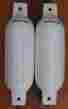 3006.7279 Boat Tector By Extreme Max White Fenders 5.5 X 20 Set Of 2 Bumpers Vinyl Warranty Ribbed New 814166022666