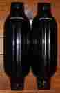 3006.7282 Boat Tector By Extreme Max Black Fenders 5.5 X 20 Set Of 2 Bumpers Vinyl Warranty Ribbed New 814166022673