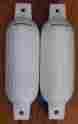 3006.7285 Boat Tector By Extreme Max White Fenders 6.5 X 23 Set Of 2 Bumpers Vinyl Warranty Ribbed New 814166022680