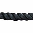 302110020bk-1 Sea Dog Double Braided Nylon Dock Line Black