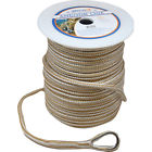 302110250g-w-1 Sea Dog Double Braided Nylon Anchor Line Gold 035514303446