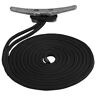 302116035bk-1 New Double Braided Nylon Dock Line Black