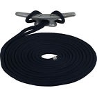 302116050bk-1 Sea Dog Premium Double Braided Nylon Dock Line 035514303378