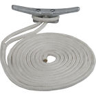 302119025wh-1 Sea Dog Premium Double Braided Nylon Dock Line 035514302951