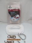 0790852 36208 Wellington Group White Anchor Line Hollow Braided Polypropylene 079085362082