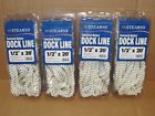 G011wht 4 Stearns Dock 20 Mooring White Line Twisted Boat 1 2 Nylon