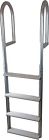 Adl-a4w 4 Straight Lb 20 500 Capacity Dock Boat Wide Stationary Step Ladder