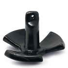 Fo-4301 4301 Five Oceans River Anchor Black Pvc Coated 661094328441