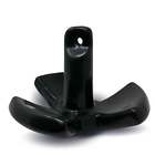 Fo-4302 4302 Five Oceans River Anchor Black Pvc Coated 661094328458