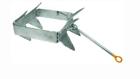 43790 Seachoice Large Anchor Box Galvanized Compact Boat Cruiser 719249437903