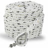 4488-c250-1 Five Oceans Marine Premium Nylon Twisted Rope Inch White With