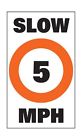 46180 Taylor Made Products Slow Mph Buoy Label