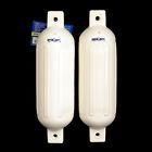 87195 5 2 Dock Marine 20 Boat Ribbed Fender Vinyl Bumper Rite Pa White 1