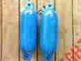 7635626 52172 Boater Sports Blue Boat Fenders 4.5 X 16 Set Of 2 Bumpers Vinyl Ribbed Docking New 763562521726