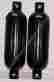 52179 Boater Sports Black Boat Fenders 5.5 X 20 Set Of 2 Bumpers Vinyl Docking Ribbed New 763562521795