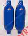52182 Boater Sports Blue Boat Fenders 6.5 X 23 Set Of 2 Bumpers Vinyl Docking Ribbed New 763562521825