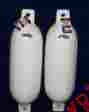 7635622 52183 Boater Sports White Boat Fenders 6.5 X 23 Set Of 2 Bumpers Vinyl Docking Ribbed New 763562521832