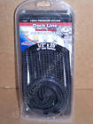52897 Boater Sports Black Dock Line Double Braid 1 2 X 25 Nylon 12 Eye Loop Boat Docking
