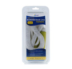 Db-268 5foot Bungee Dock Line White Stretches To 7foot For Boats Pwc And Kayaks Up 4000#