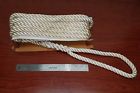 6050-20-00035 New England Ropes Dock Line Nylon White Spliced Eye Whipped