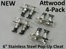 66517sr2-1 Attwood New Stainless Pop Up Neat Cleat Boat Sea Ray