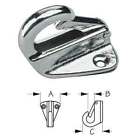 672520 Boat Fender Attachment Hook Spring Closure Chrome