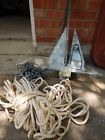 6924 Company Danforth Galvinized Fluke Anchor For Boats Max Chain Rode