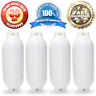 698056541068 North East Harbor New Ribbed Boat Fenders White
