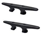 7-0341 Marpac Black Nylon Boat Cleats Deck Dock Raft Marine Rope