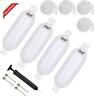 711181224474 Gowintech Inflatable Marine Vinyl Boat Fender Bumpers Kit