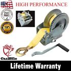 711639835467 Carbole Portable Hand Winch Crank Strap Heavy Duty